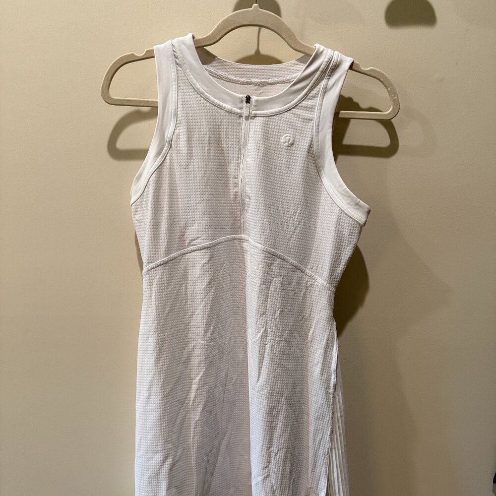 Lululemon Grid-Texture Sleeveless Linerless Tennis Dress